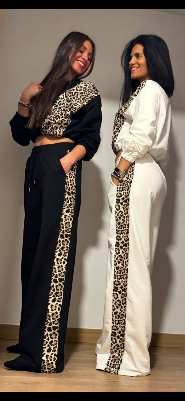 Chandal banda animal print