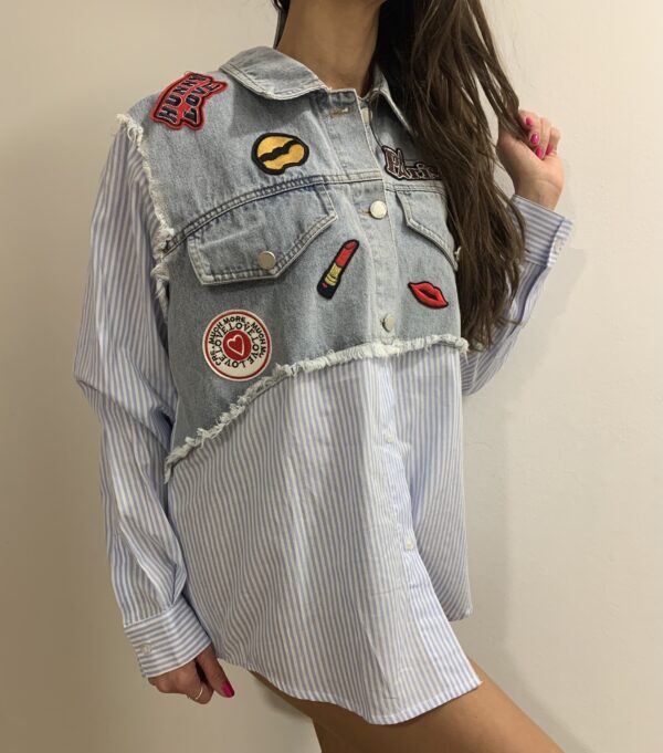 Camisa parches
