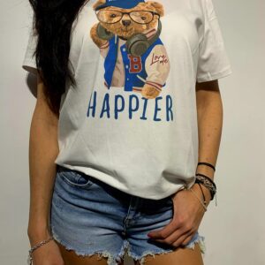 Camiseta osito cascos