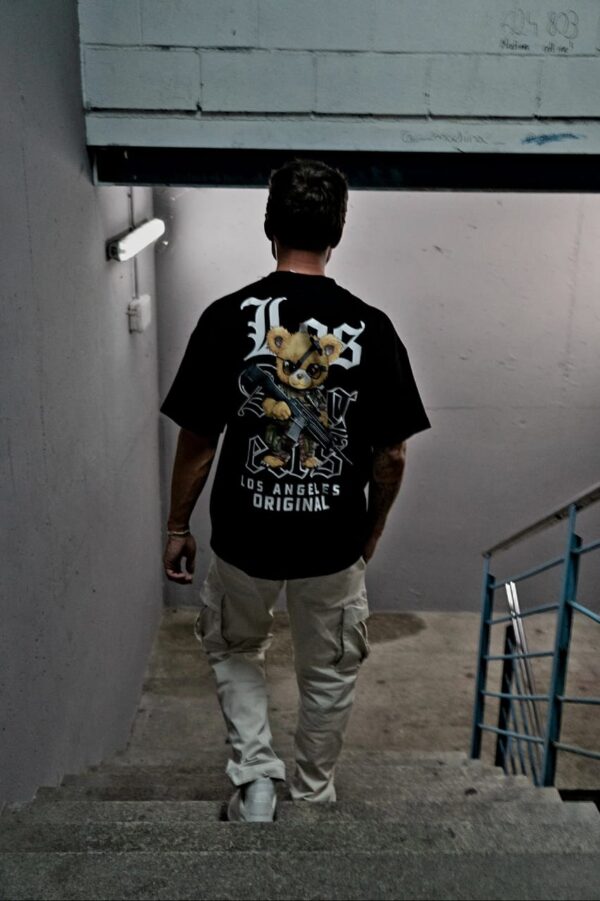 Camiseta Negra Hombre